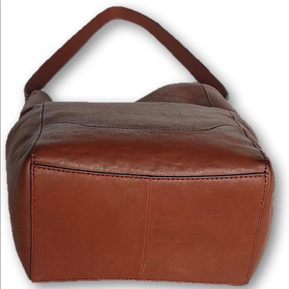 FRYE Leather Side Pocket Hobo Shoulder Bag, - Picture 5 of 14